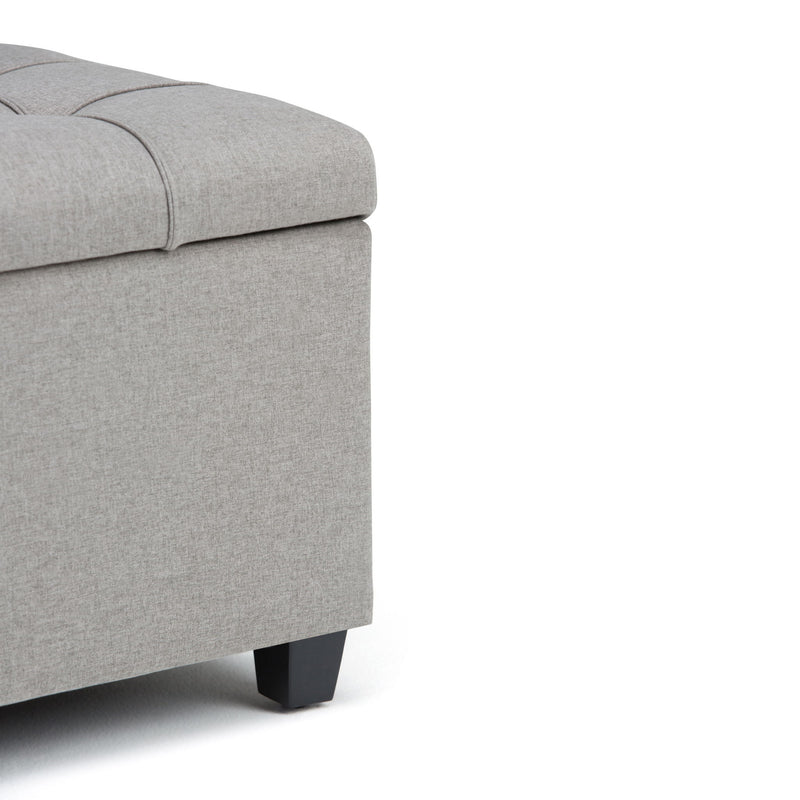 Sienna - Upholstered Storage Ottoman Bench - R&R Furniture Gallery (Fountain Valley, CA)