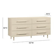 Trident - 6 Drawer Dresser - R&R Furniture Gallery (Fountain Valley, CA)