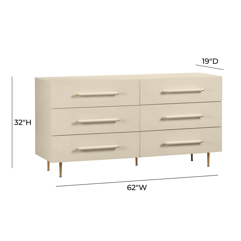 Trident - 6 Drawer Dresser - R&R Furniture Gallery (Fountain Valley, CA)