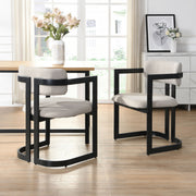 Upholstered Dining Armchairs (Set of 2) - R&R Furniture Gallery (Fountain Valley, CA)