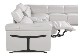 1126 - 10-Piece U-Shaped Sectional Sofa In With 4 Power Recliners & Power Headrests