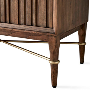 Articulation - 4 Door Cabinet - Brown