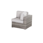 Wicker Sectional Seating Group With Cushions - R&R Furniture Gallery (Fountain Valley, CA)