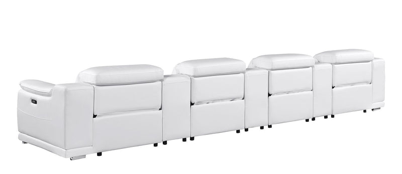 9762 - 7-Piece Modular Power Reclining Sofa With 4 Power Recliners