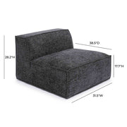 Mindy - Armless Chair - R&R Furniture Gallery (Fountain Valley, CA)