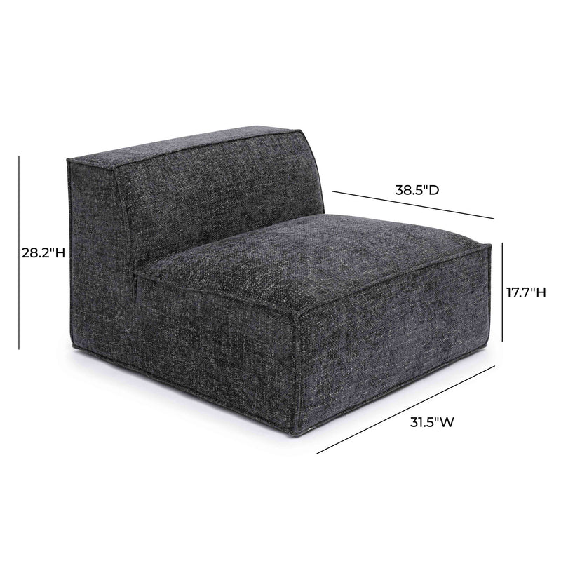 Mindy - Armless Chair - R&R Furniture Gallery (Fountain Valley, CA)