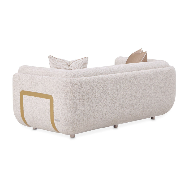 Savannah Breeze - Loveseat - Cashmere / Gold - R&R Furniture Gallery (Fountain Valley, CA)