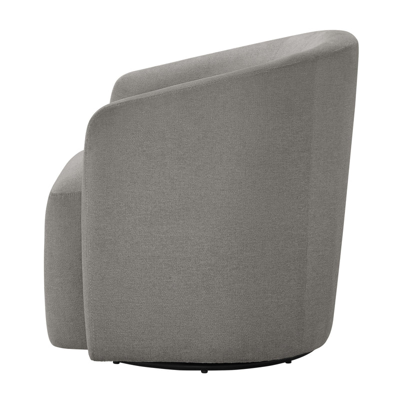 Ardena - Modern Swivel Barrel Chair - R&R Furniture Gallery (Fountain Valley, CA)