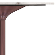 Simpli-Home Osborne dining table with wooden finish and sturdy legs, ideal for modern dining rooms.