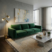 Harmony - Floor Lamp With Rotary Switch Triple Spots Block Base - Gold - R&R Furniture Gallery (Fountain Valley, CA)