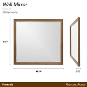 Portrait - Mirror - Sienna Brown - R&R Furniture Gallery (Fountain Valley, CA)