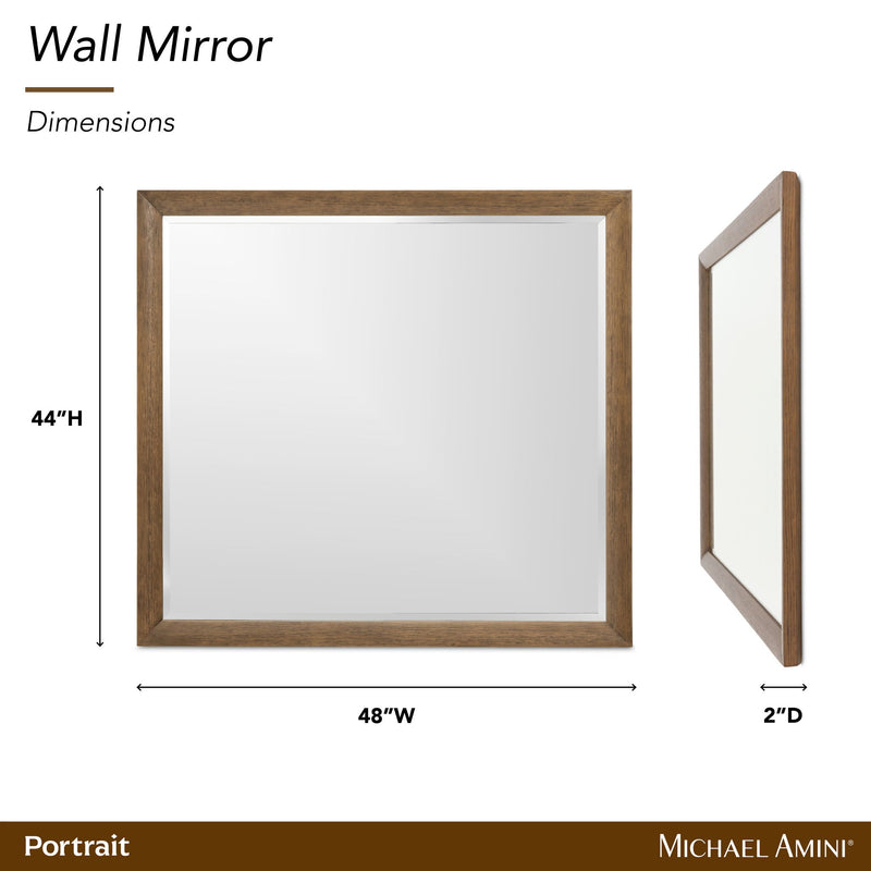 Portrait - Mirror - Sienna Brown - R&R Furniture Gallery (Fountain Valley, CA)
