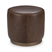 Clair - Leather Round Table - R&R Furniture Gallery (Fountain Valley, CA)