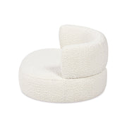 Shep - Curved Dog Sofa Bed Medium - Ivory White - R&R Furniture Gallery (Fountain Valley, CA)