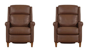 Parker Living Northfield power cordless high leg recliner chair set with plush upholstery and modern design.
