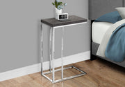Accent Table, C - Shaped, Tempered Glass, Stylish Design Contemporary & Modern - R&R Furniture Gallery (Fountain Valley, CA)