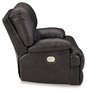 Mountainous - Power Recliner With Adj Headrest - Eclipse - R&R Furniture Gallery (Fountain Valley, CA)