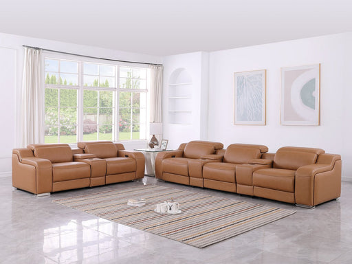 1116 - 8-Piece Modular Power Reclining Sofa, Loveseat & Chair Set In With 5 Power Recliners & Power Headrests - R&R Furniture Gallery (Fountain Valley, CA)