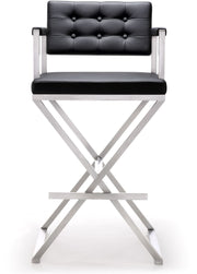 Director - Stainless Steel Barstool - R&R Furniture Gallery (Fountain Valley, CA)