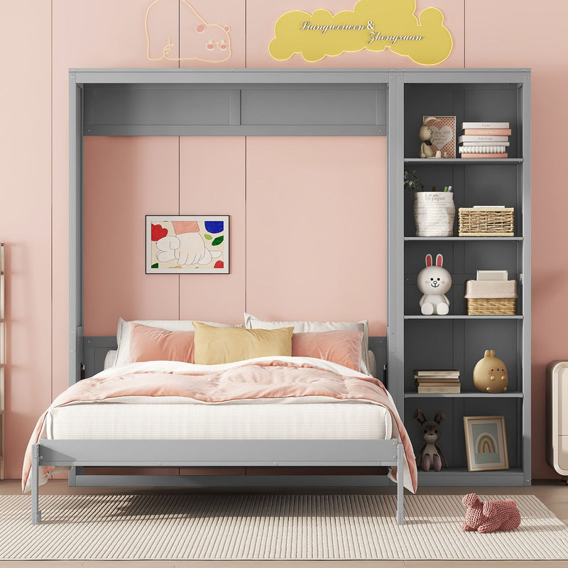 Murphy Wall Bed With Shelves - R&R Furniture Gallery (Fountain Valley, CA)
