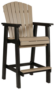 Fairen Trail - Tall Barstool (Set of 2) - Black / Driftwood - R&R Furniture Gallery (Fountain Valley, CA)