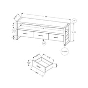 TV Stand, Console, Media Entertainment Center, Storage Drawers, Modern - R&R Furniture Gallery (Fountain Valley, CA)