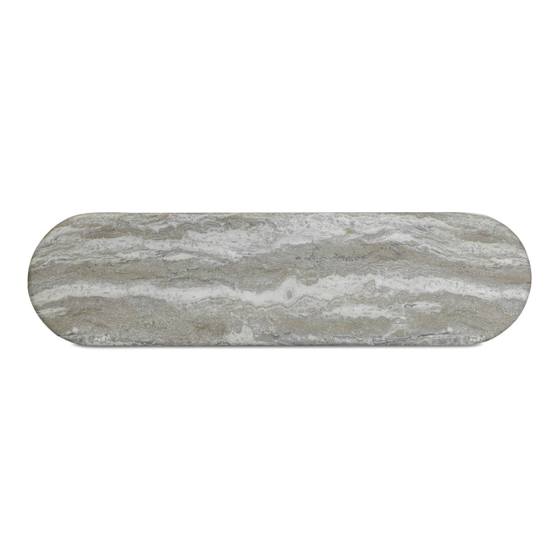 Hyre - Indoor / Outdoor Concrete Console Table - Faux Stone - R&R Furniture Gallery (Fountain Valley, CA)