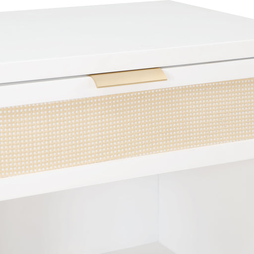 Blake - 1 Drawer Nightstand - White - R&R Furniture Gallery (Fountain Valley, CA)