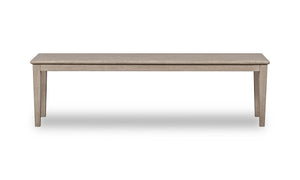 Camden Oak Wood Bench in Chai