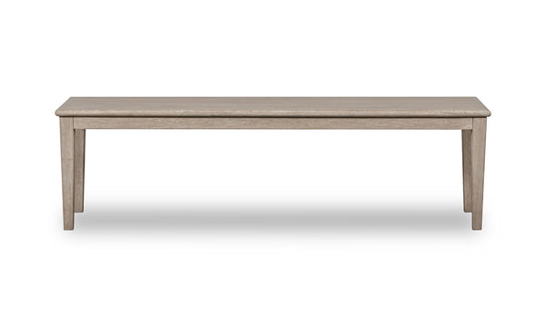 Camden Oak Wood Bench in Chai