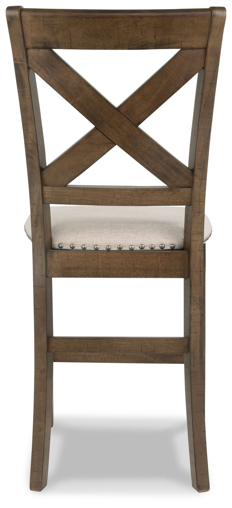 Moriville - Upholstered Barstool (Set of 2) - Beige - R&R Furniture Gallery (Fountain Valley, CA)