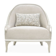La Marisia - Chenille Accent Chair - Tranquil / Light Champagne - R&R Furniture Gallery (Fountain Valley, CA)