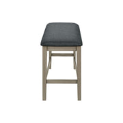 Upholstered Bench With Solid Legs - R&R Furniture Gallery (Fountain Valley, CA)