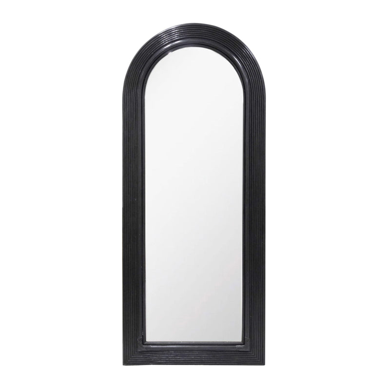 Tanya - Rattan 70" Floor Mirror - R&R Furniture Gallery (Fountain Valley, CA)