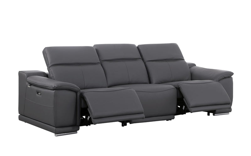 9762 - 7-Piece Modular Power Reclining Sofa, Loveseat And Chair Set With 5 Power Recliners In