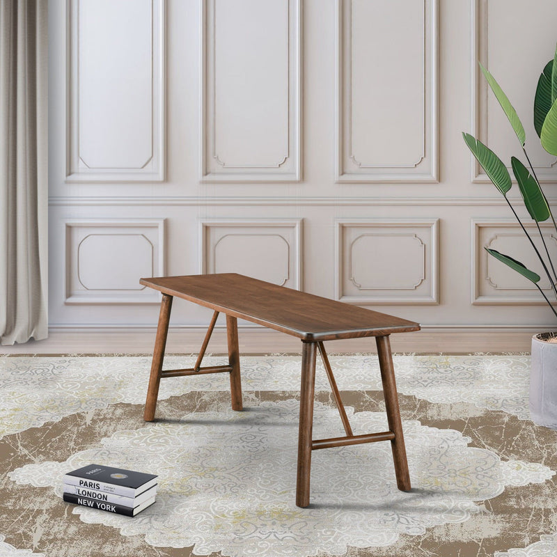 Molly - Bench - Walnut Brown - R&R Furniture Gallery (Fountain Valley, CA)