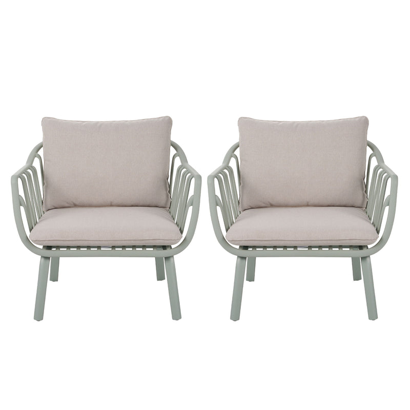 Huron - Outdoor Club Chair (Set of 2) - R&R Furniture Gallery (Fountain Valley, CA)