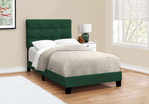 Bed, Upholstered, Frame Only, Transitional - R&R Furniture Gallery (Fountain Valley, CA)