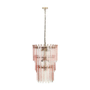 Hampshire - 3-Tier Chandelier - Pink - R&R Furniture Gallery (Fountain Valley, CA)