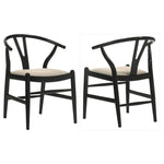 Camerota - Dining Side Chair (Set of 2) - Black