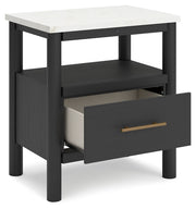 Cadmori - One Drawer Night Stand - R&R Furniture Gallery (Fountain Valley, CA)