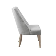 Winfield - Upholstered Dining Chair (Set of 2) - Light Gray - R&R Furniture Gallery (Fountain Valley, CA)