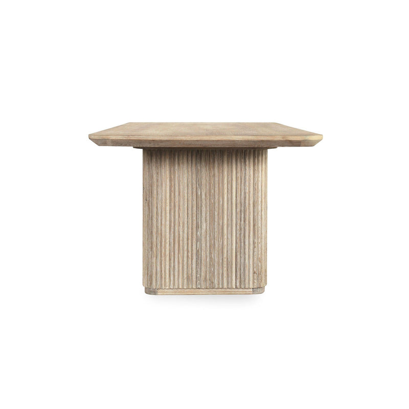 Vander - Oak Wood 84" Dining Table