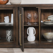 Bradley - Solid Wood Cabinet - R&R Furniture Gallery (Fountain Valley, CA)