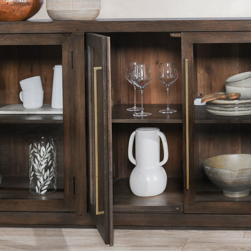 Bradley - Solid Wood Cabinet - R&R Furniture Gallery (Fountain Valley, CA)
