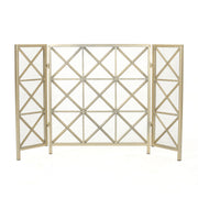 Margaret - 3 Panel Fireplace Screen Iron - R&R Furniture Gallery (Fountain Valley, CA)