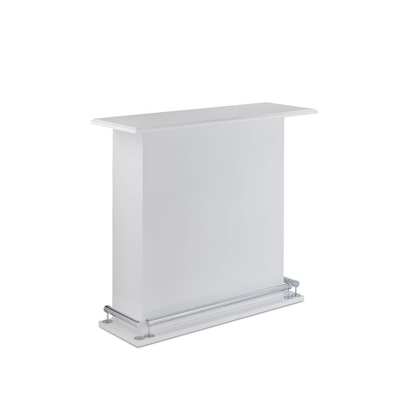 Kite - Bar Table - White High Gloss - R&R Furniture Gallery (Fountain Valley, CA)