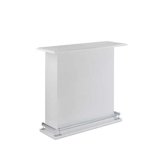 Kite - Bar Table - White High Gloss - R&R Furniture Gallery (Fountain Valley, CA)