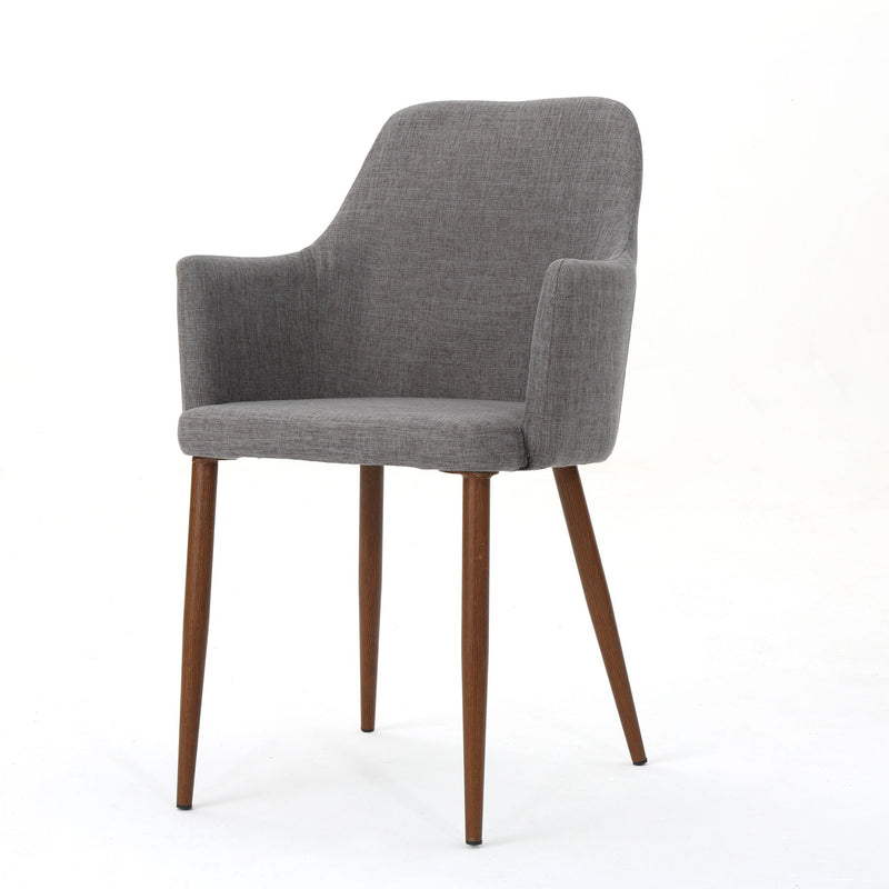 Elegant Dining Chair With Contoured Support - R&R Furniture Gallery (Fountain Valley, CA)