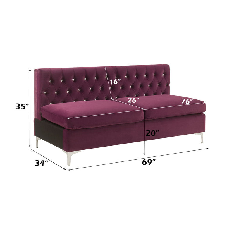 Jaszira - Modular - Armless Sofa - R&R Furniture Gallery (Fountain Valley, CA)